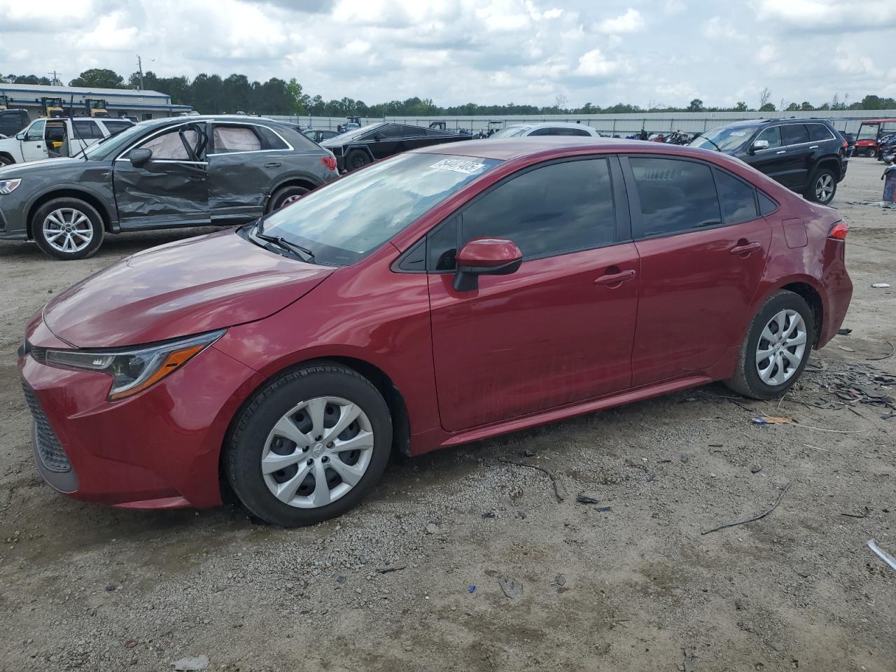 2022 Toyota Corolla Le VIN: JTDEPMAE7NJ219221 Lot: 54487405