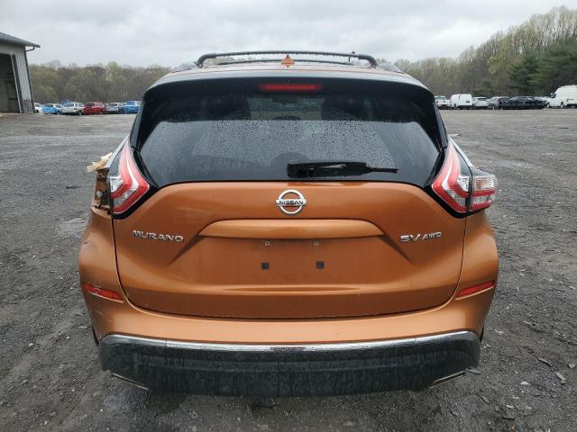  NISSAN MURANO 2015 Оранжевый