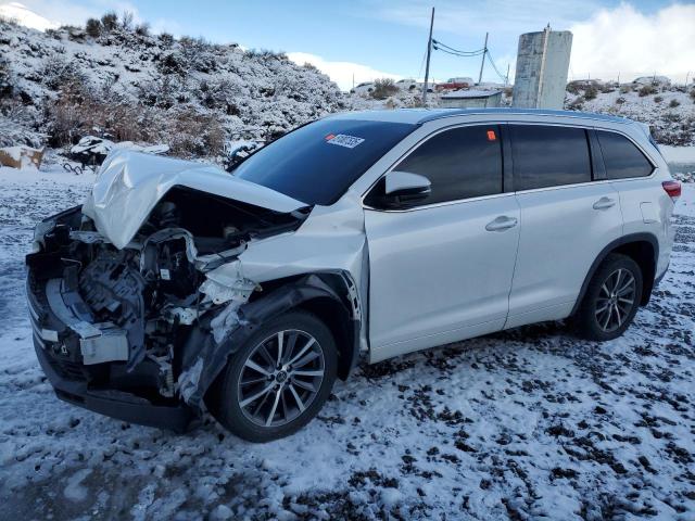 TOYOTA HIGHLANDER 2018 Белы