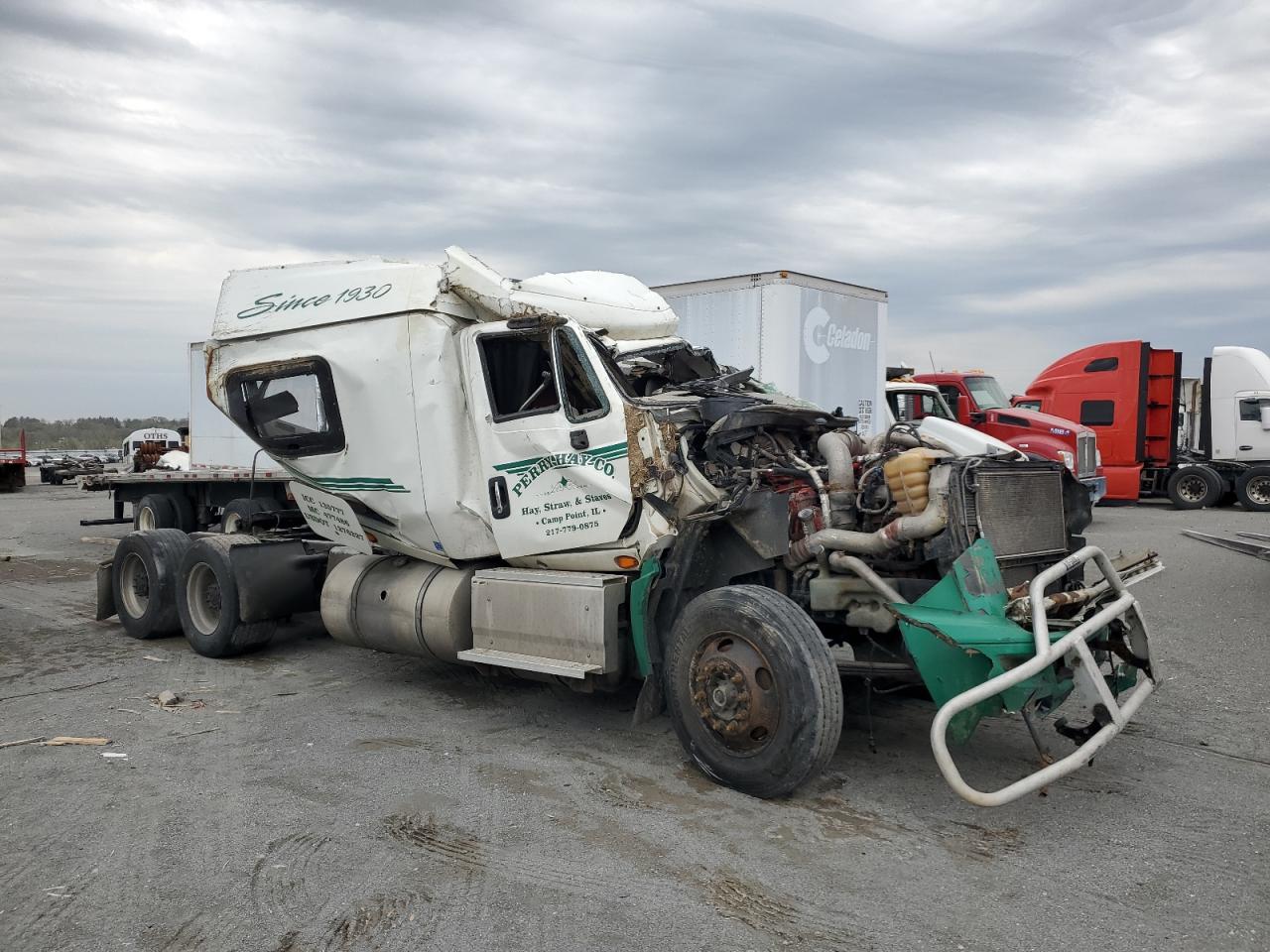 2015 International Prostar en Venta en Cahokia Heights, IL - Rollover