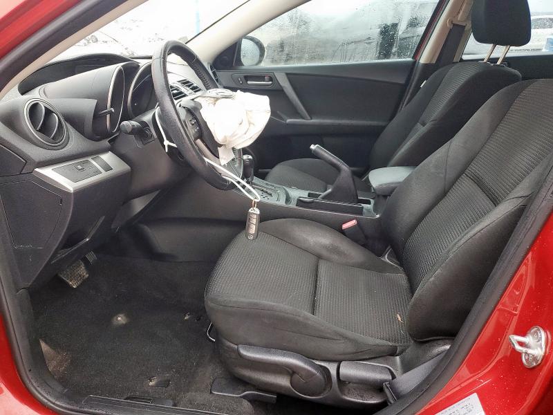  MAZDA 3 2013 Czerwony