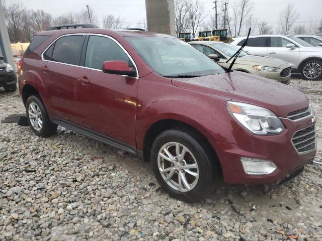  CHEVROLET EQUINOX 2016 Бургунди