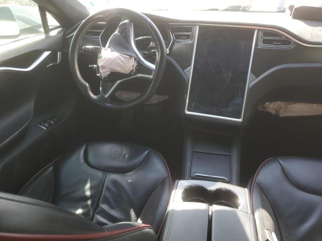  TESLA MODEL S 2014 Білий