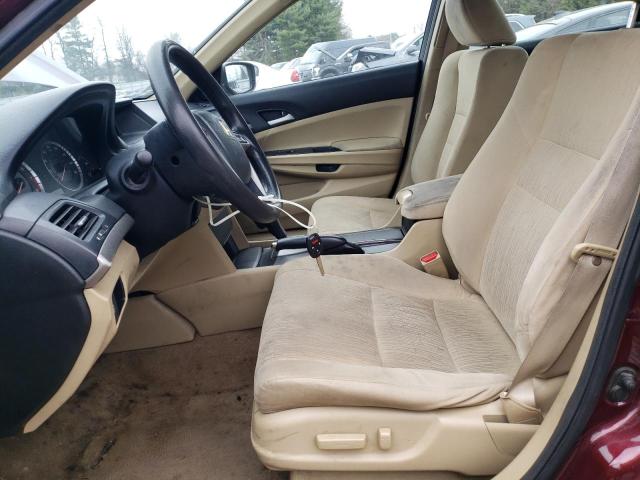 Седани HONDA ACCORD 2012 Бордовий