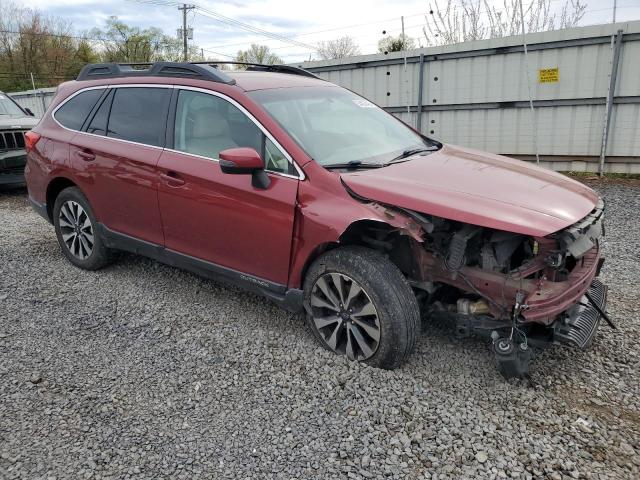  SUBARU OUTBACK 2015 Бордовый