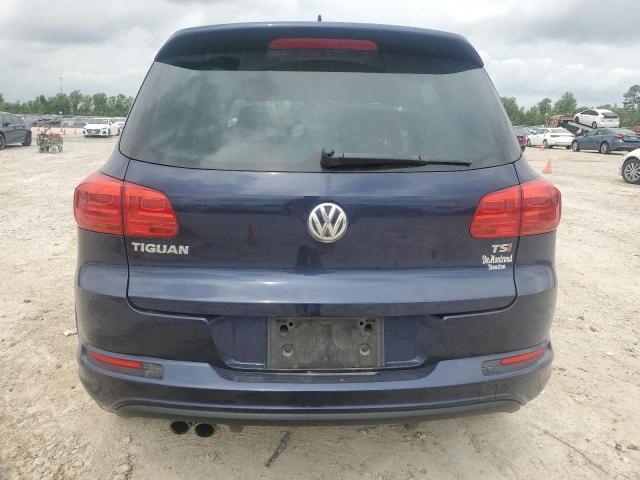  VOLKSWAGEN TIGUAN 2016 Granatowy