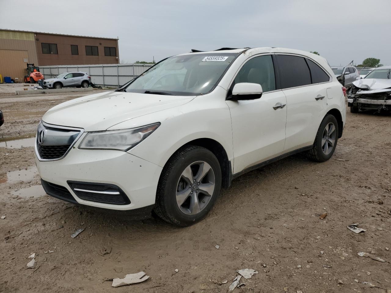 2016 Acura Mdx zu verkaufen in Kansas City, KS - Top/Roof