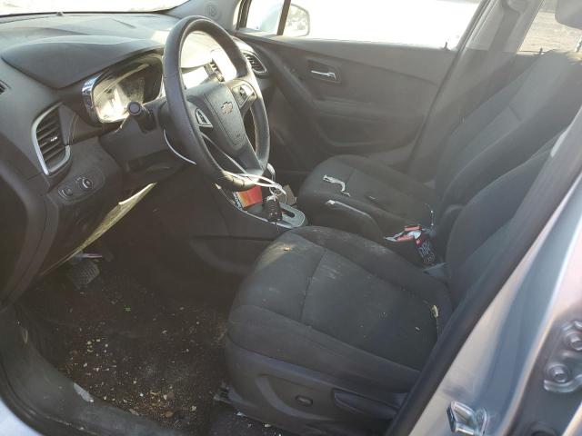 Parquets CHEVROLET TRAX 2017 Srebrny