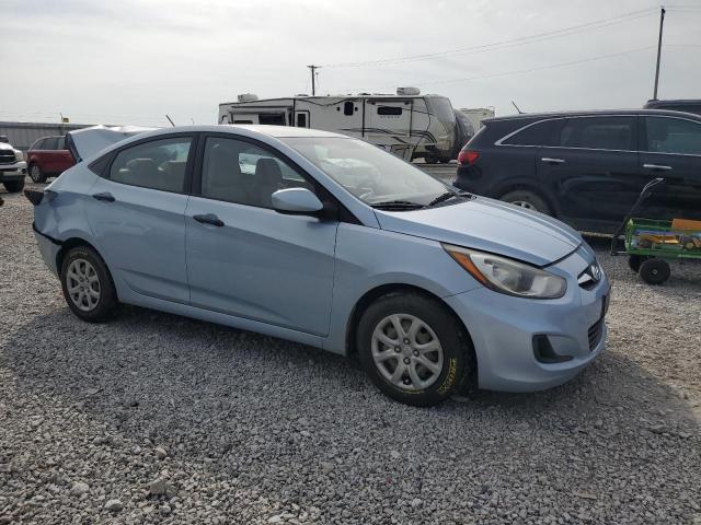 Sedans HYUNDAI ACCENT 2012 Blue