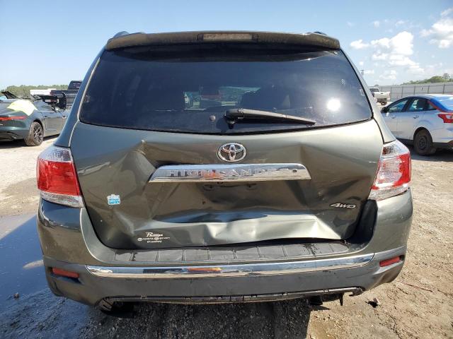  TOYOTA HIGHLANDER 2012 Zielony
