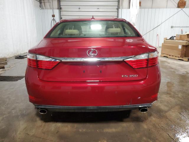  LEXUS ES350 2013 Красный