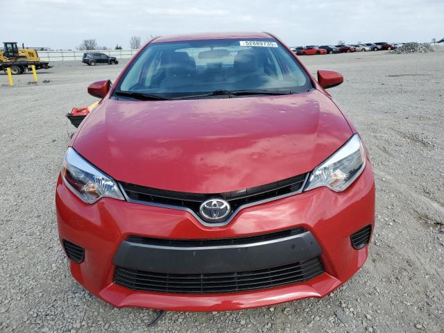 Sedans TOYOTA COROLLA 2015 Red