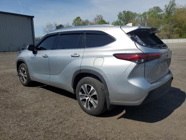  TOYOTA HIGHLANDER 2021 Srebrny