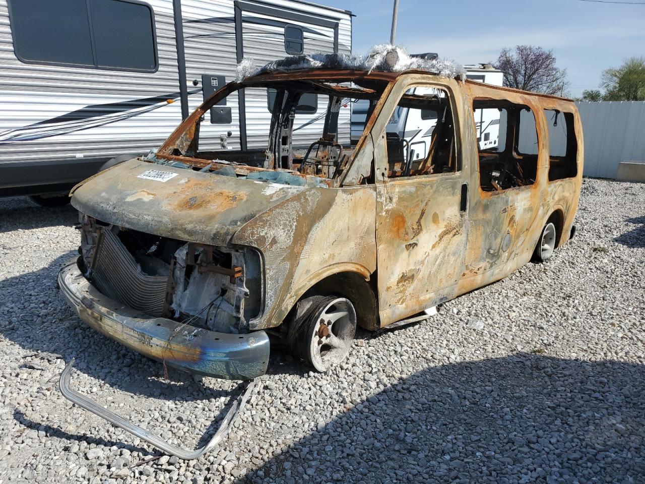 1996 GMC Savana Rv G1500 VIN: 1GDFG15R3T1002435 Lot: 52289935