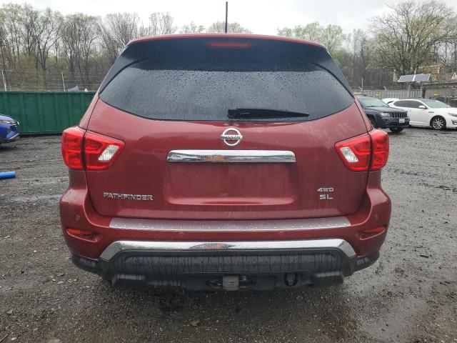  NISSAN PATHFINDER 2017 Red