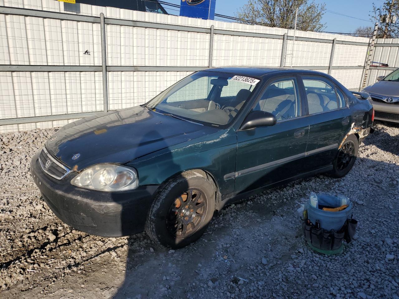 2000 Honda Civic Dx na sprzedaż w Walton, KY - Rear End
