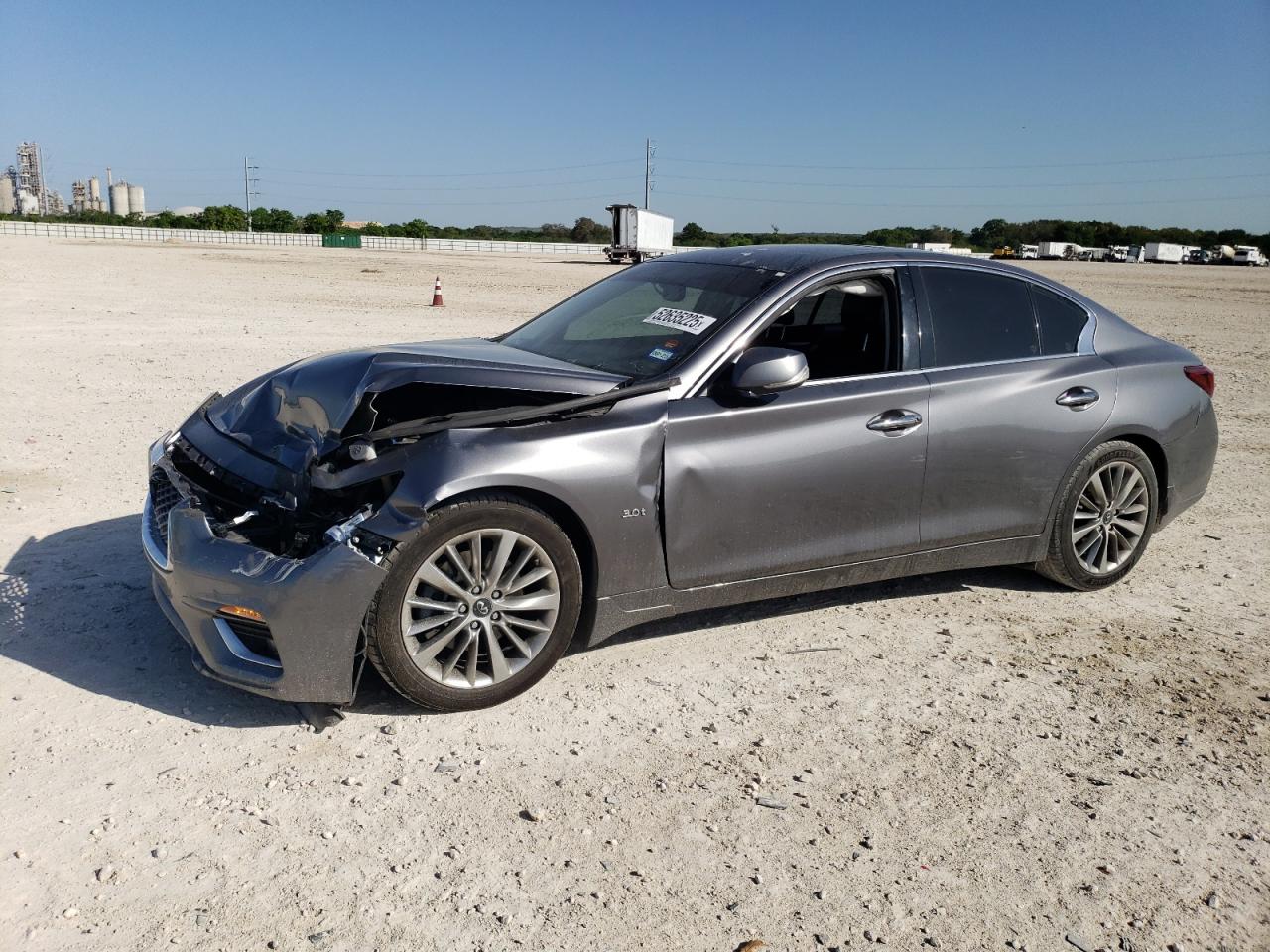 2018 Infiniti Q50 Luxe zu verkaufen in New Braunfels, TX - Front End