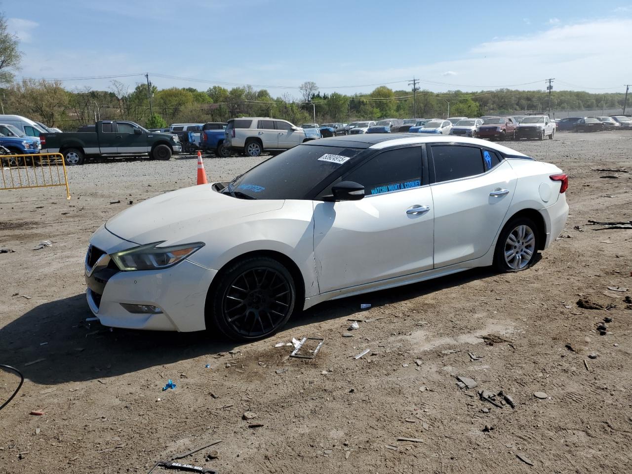 2016 Nissan Maxima 3.5S zu verkaufen in Baltimore, MD - Front End
