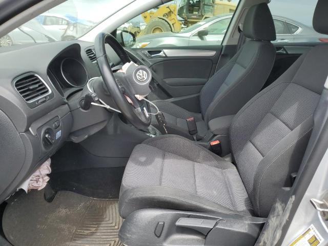  VOLKSWAGEN GOLF 2014 Серебристый