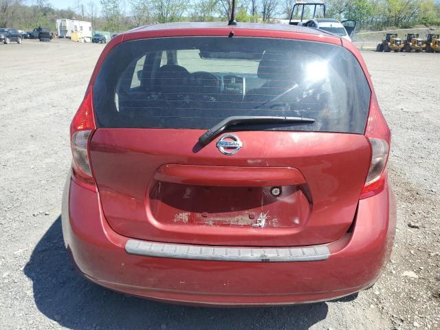 Hatchbacks NISSAN VERSA 2016 Czerwony