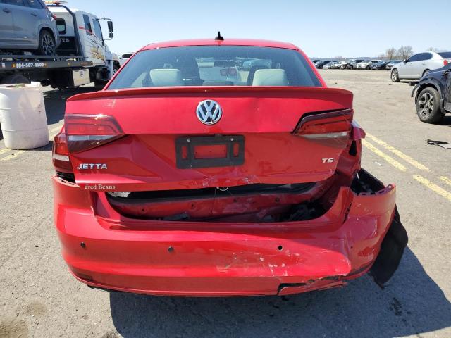  VOLKSWAGEN JETTA 2017 Red