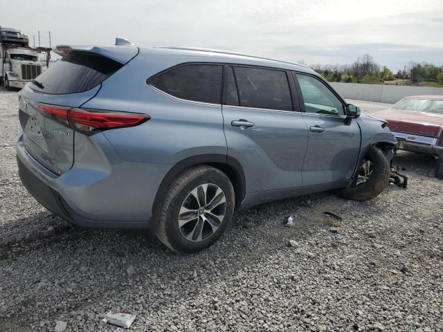  TOYOTA HIGHLANDER 2021 Blue