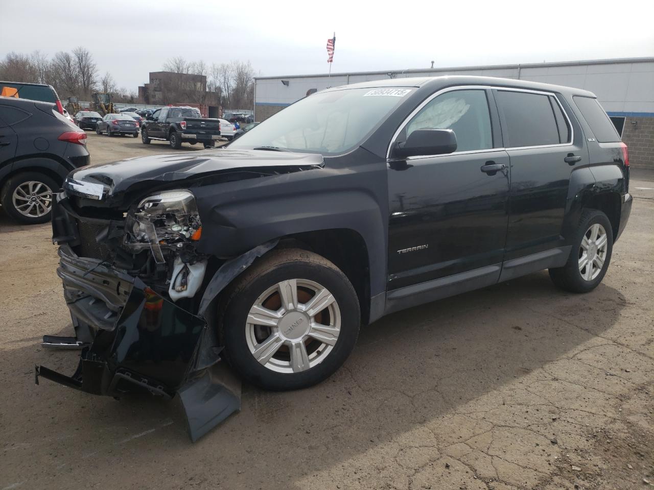 2016 Gmc Terrain Sle продається в New Britain, CT - Front End