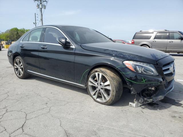 Sedans MERCEDES-BENZ C-CLASS 2016 Czarny