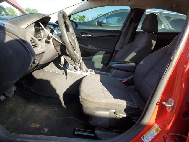 Sedans CHEVROLET CRUZE 2017 Czerwony