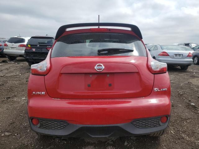  NISSAN JUKE 2015 Red