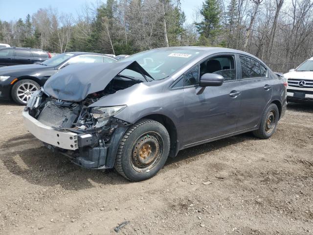 2014 HONDA CIVIC LX for sale at Copart ON - COOKSTOWN