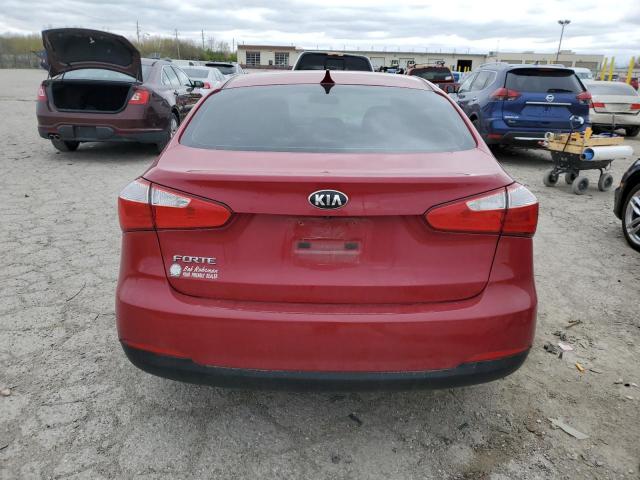  KIA FORTE 2016 Червоний