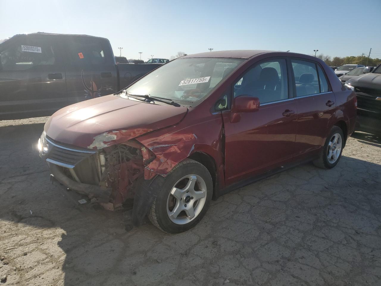 2009 Nissan Versa S na sprzedaż w Indianapolis, IN - Front End