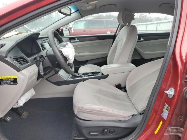  HYUNDAI SONATA 2015 Red