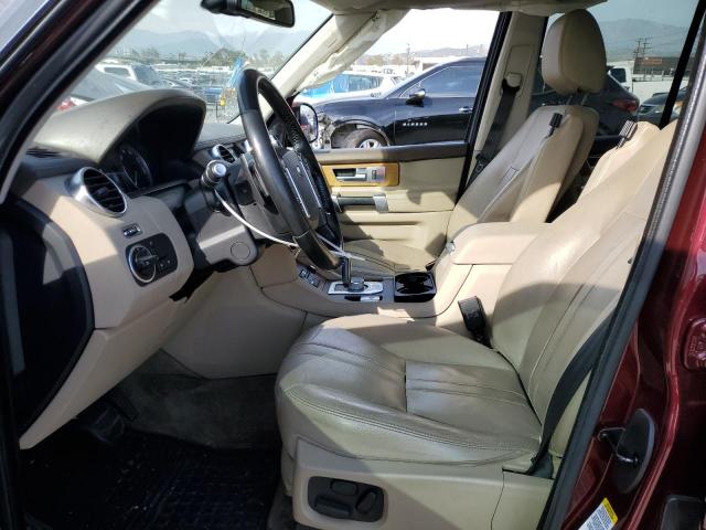  LAND ROVER LR4 2016 Red