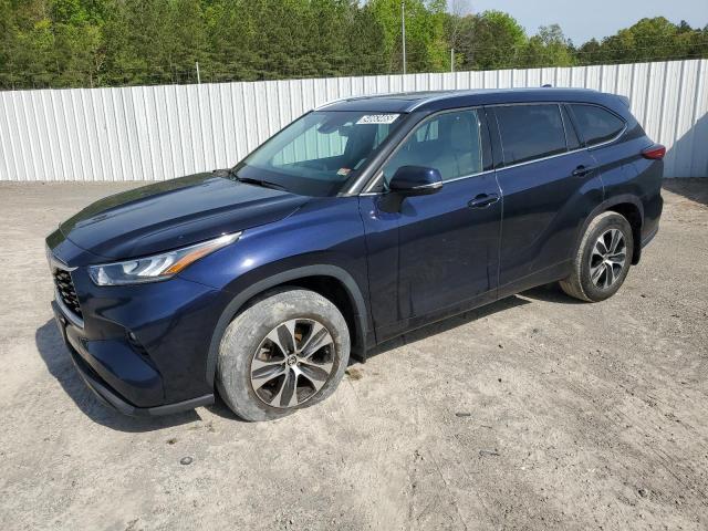  TOYOTA HIGHLANDER 2020 Blue