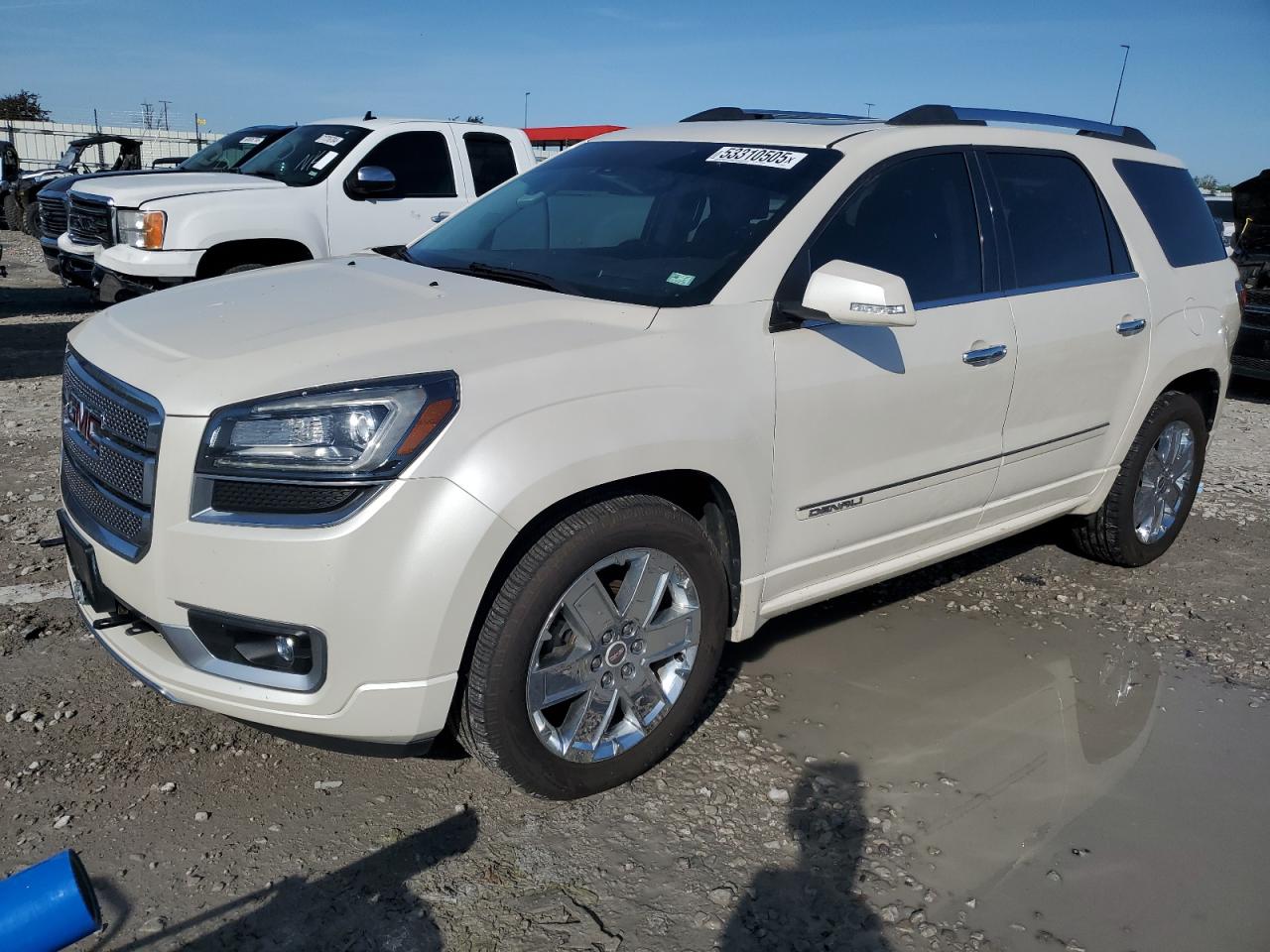 2014 Gmc Acadia Denali de vânzare în Cahokia Heights, IL - Hail