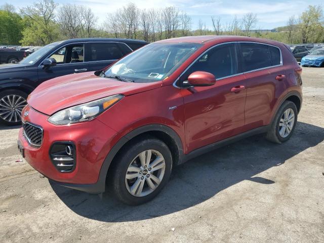  KIA SPORTAGE 2017 Czerwony
