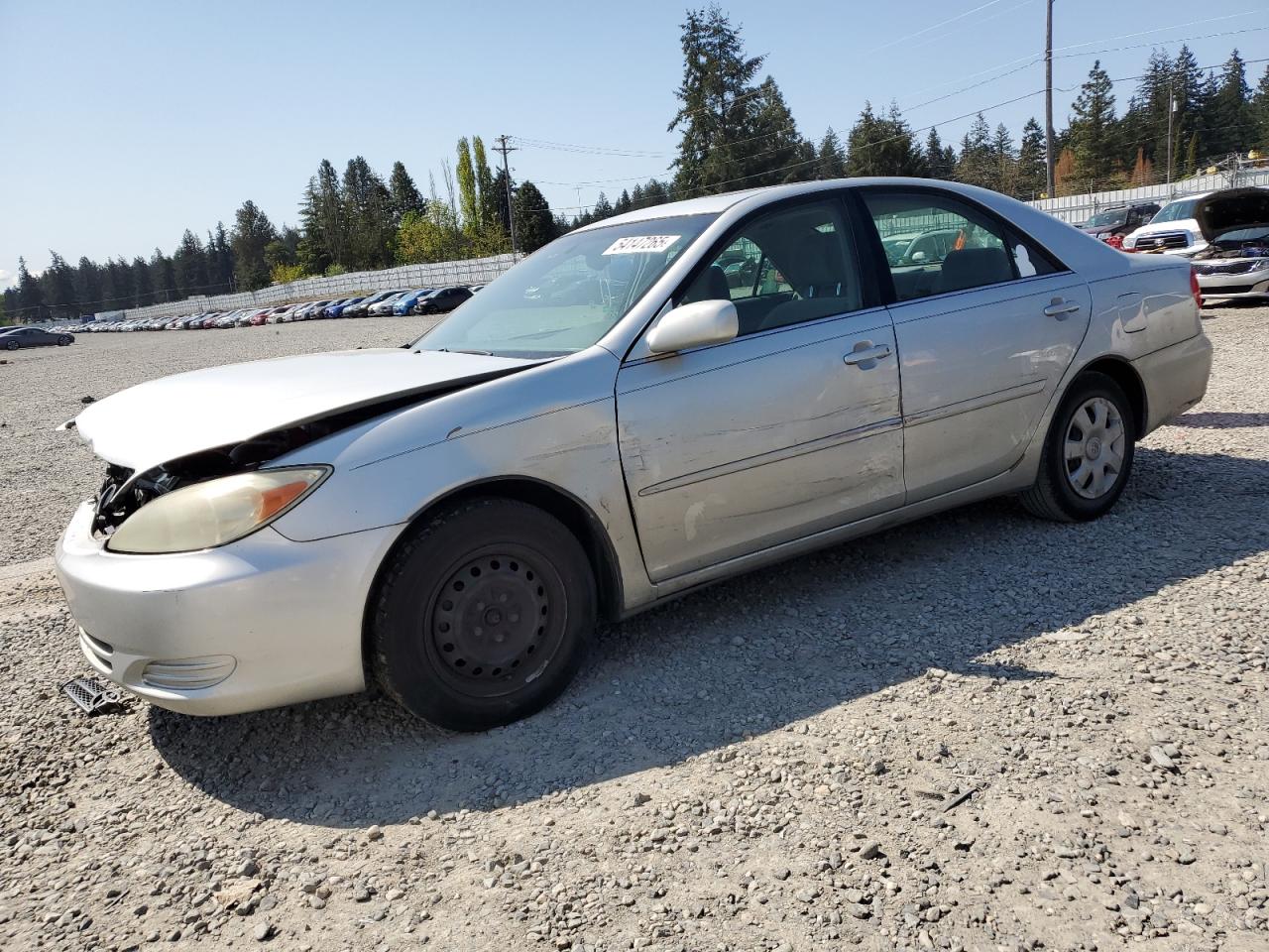 2002 Toyota Camry Le de vânzare în Graham, WA - Front End