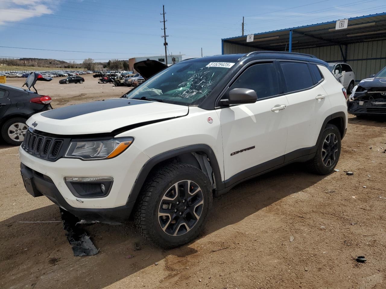 2020 Jeep Compass Trailhawk за продажба в Colorado Springs, CO - Front End