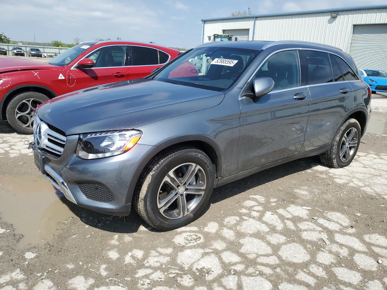 2017 Mercedes-Benz Glc 300 4Matic de vânzare în Kansas City, KS - Undercarriage