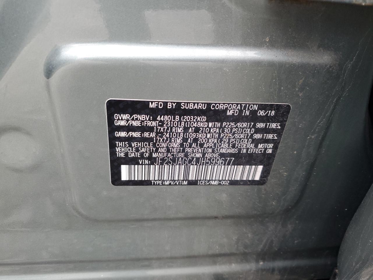 Subaru Forester 2 2018
