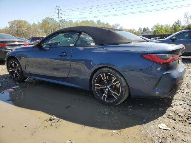  BMW M4 2022 Синій