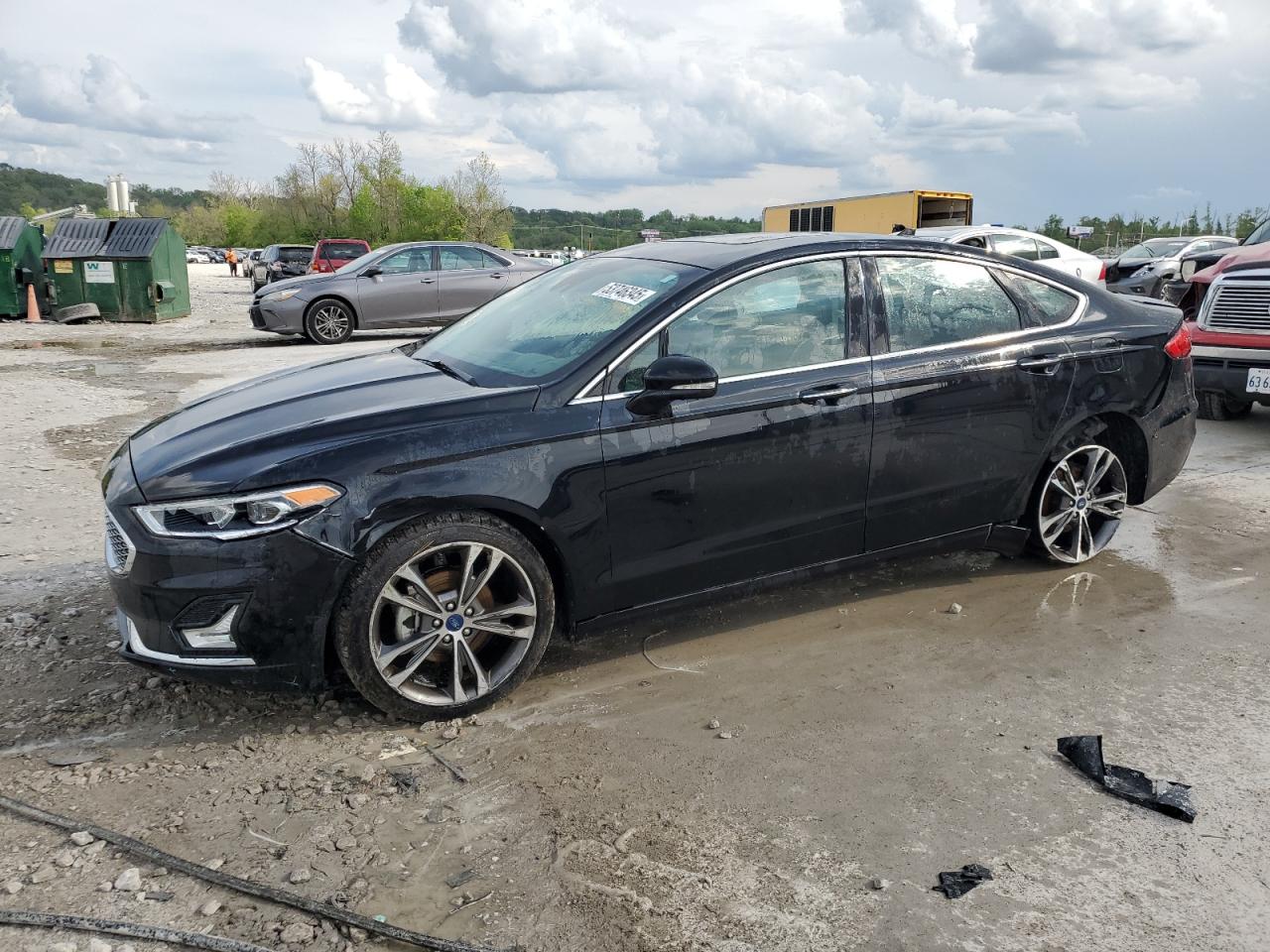 2020 Ford Fusion Titanium na sprzedaż w Cahokia Heights, IL - Front End