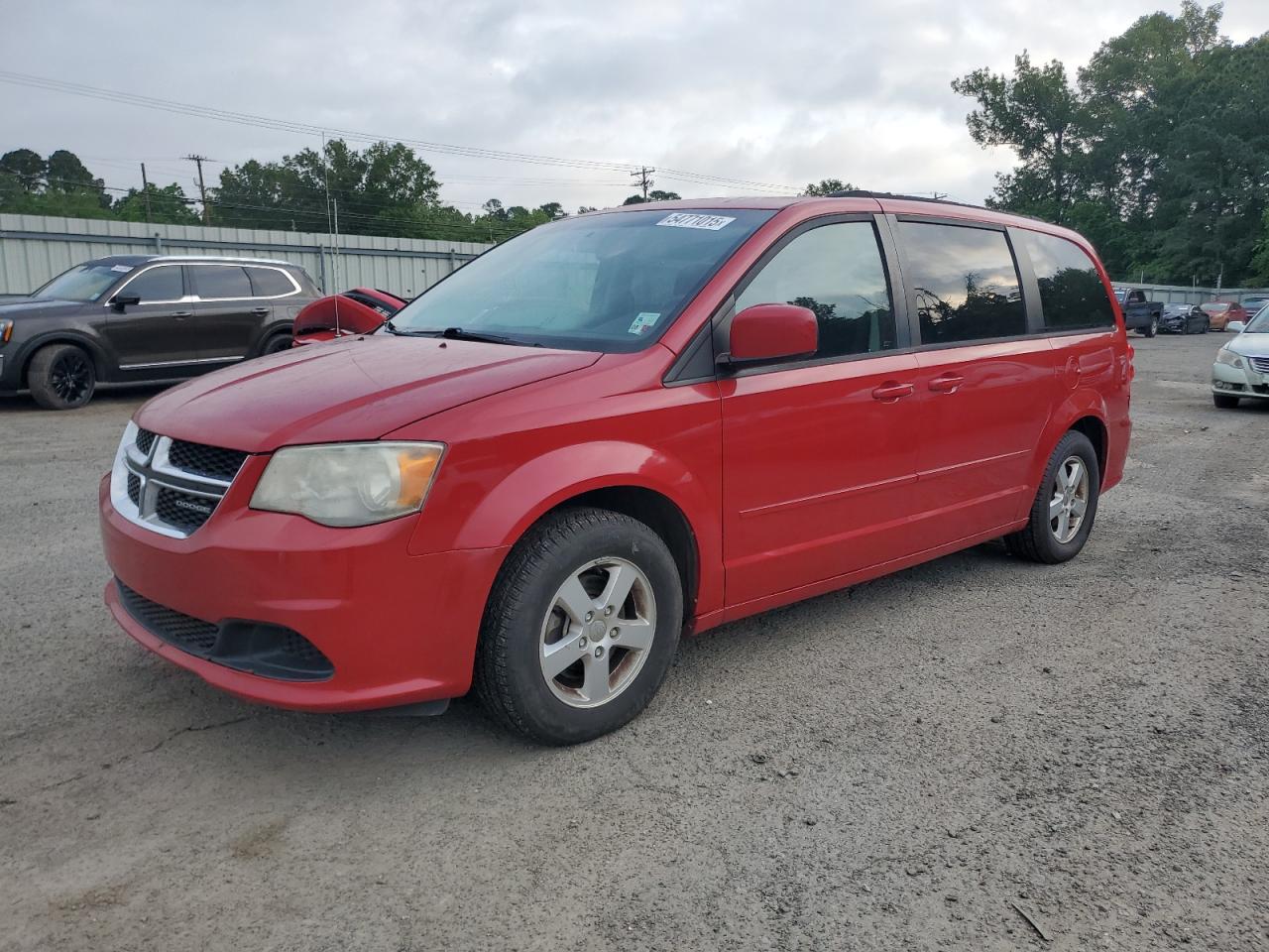 2012 Dodge Grand Caravan Sxt продається в Shreveport, LA - Minor Dent/Scratches