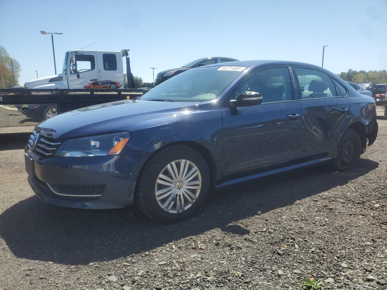 2014 Volkswagen Passat S zu verkaufen in East Granby, CT - All Over