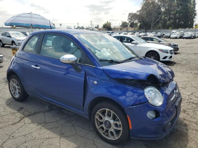  FIAT 500 2012 Blue