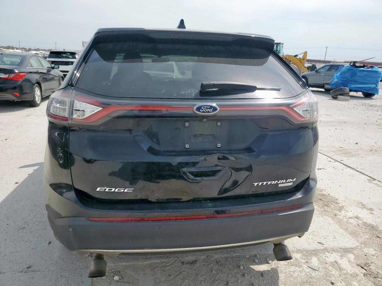 2018 Ford Edge Titanium VIN: 2FMPK3K92JBB06337 Lot: 53639425