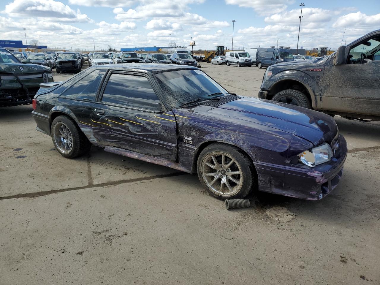 卸売 at Mustang Ford 1987 MI 52538985 lot Copart Woodhaven, - パンツ