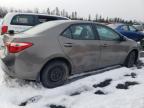 2017 TOYOTA COROLLA L   for sale at Copart QC - MONTREAL
